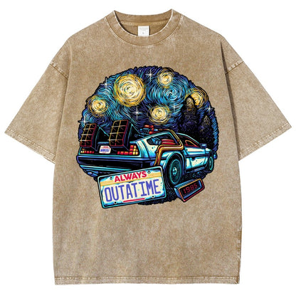 Always Outatime Vintage Distressed T-shirt