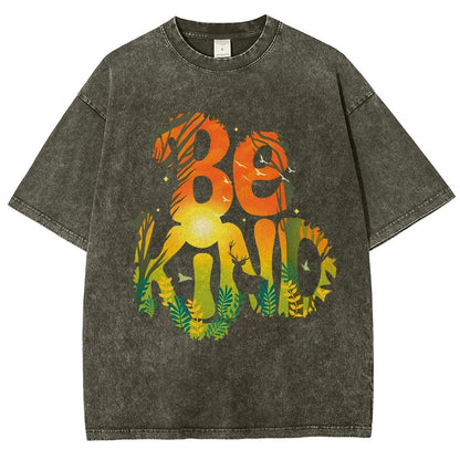 Be Kind Vintage Distressed T-shirt