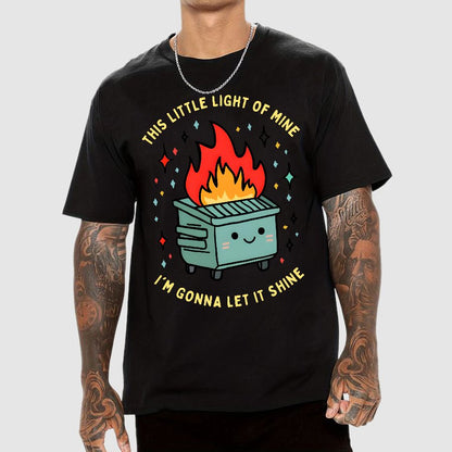 This Little Light of Mine I'm Gonna Let It Shine Geek T-Shirt