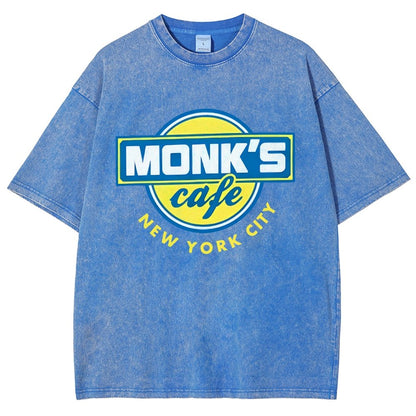 Mystic Cafe Vintage Distressed T-shirt