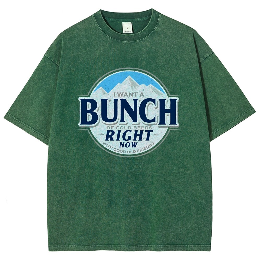 Cold Beers and Friends Right Now! Vintage Distressed T-shirt