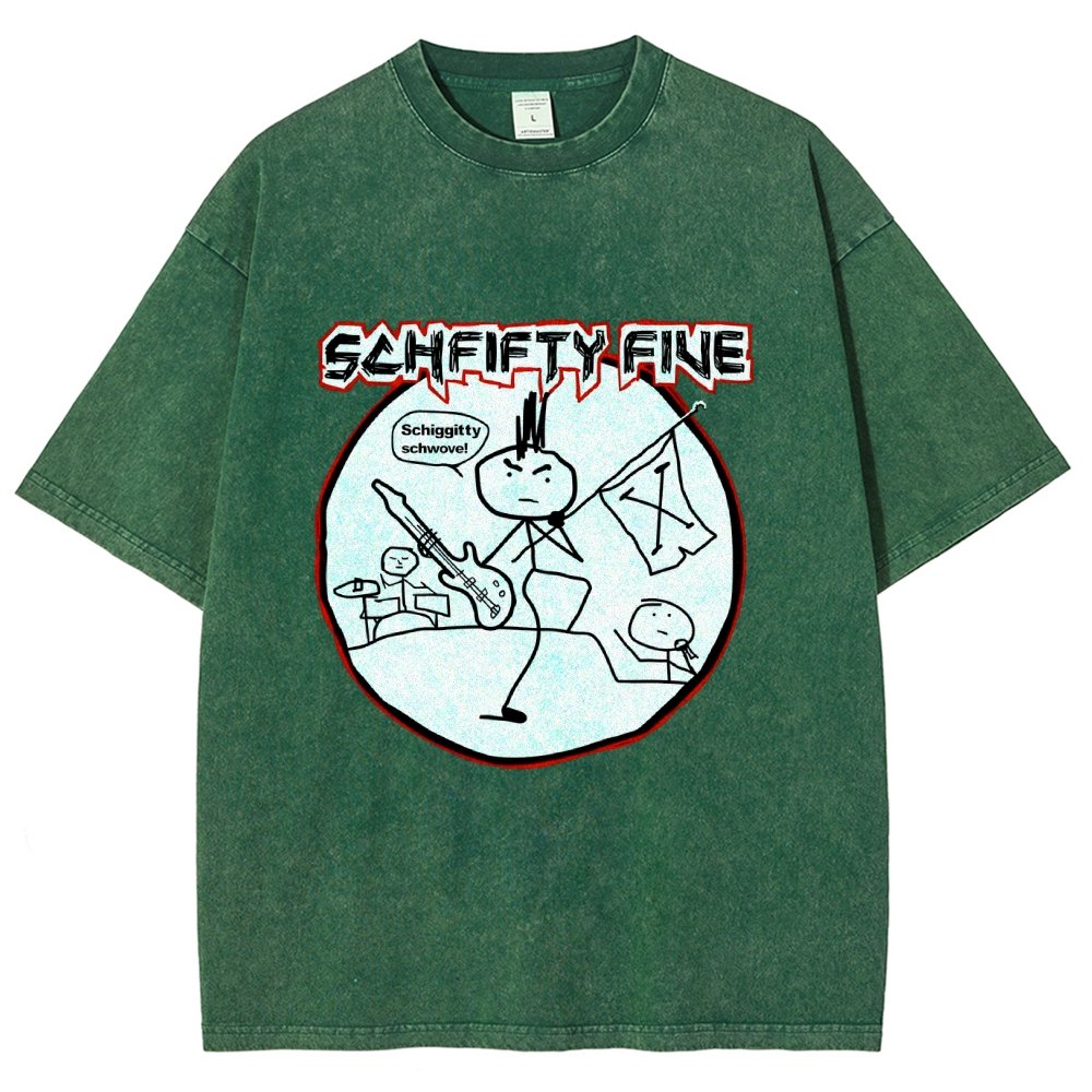 Schfifty Five Vintage Distressed T-shirt