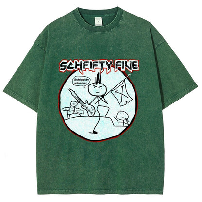 Schfifty Five Vintage Distressed T-shirt