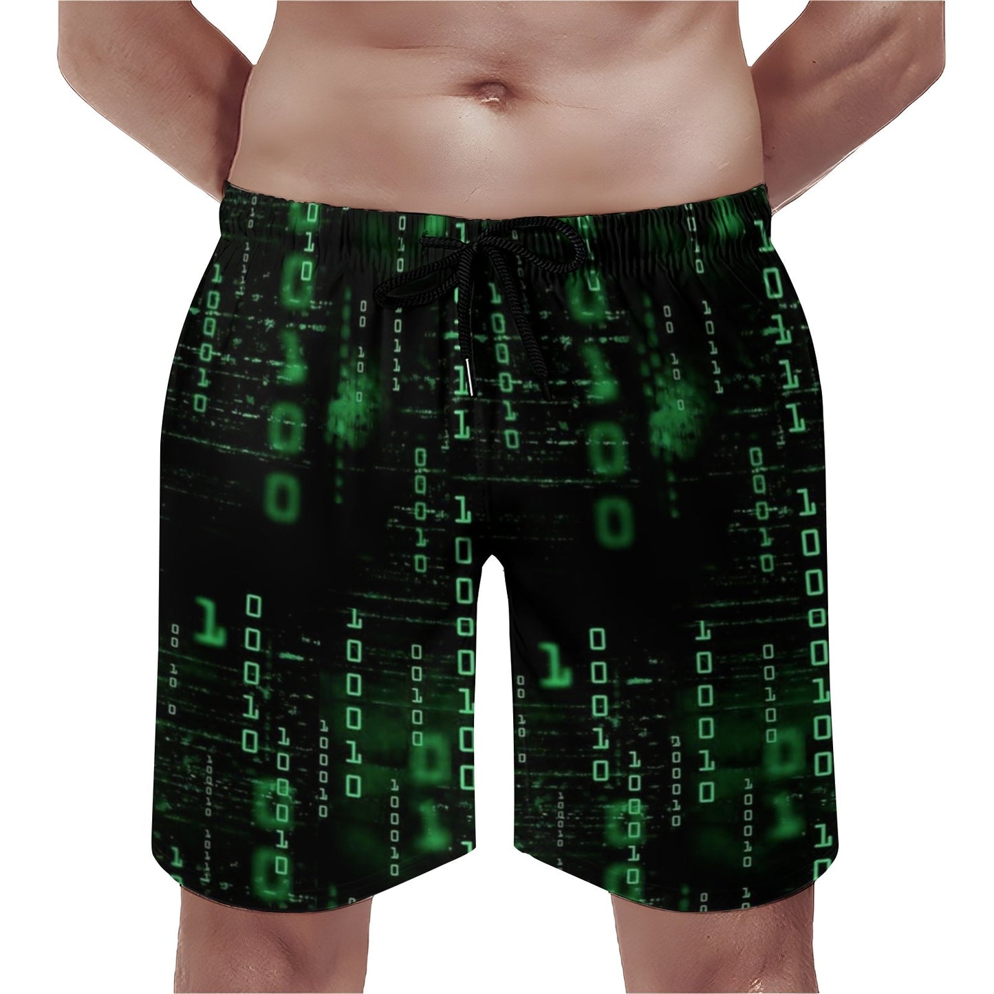 Binary Computer 1s and 0s Geeky Short Sleeve Shirt Geek Shorts