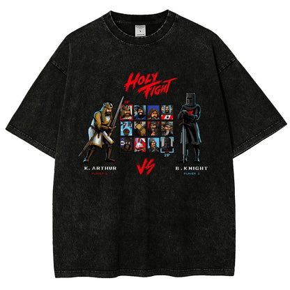 Holy Fight Vintage Distressed T-shirt
