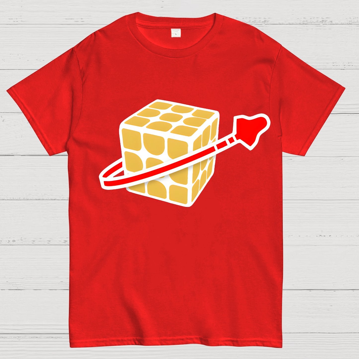 Cubeman Geek T-Shirt