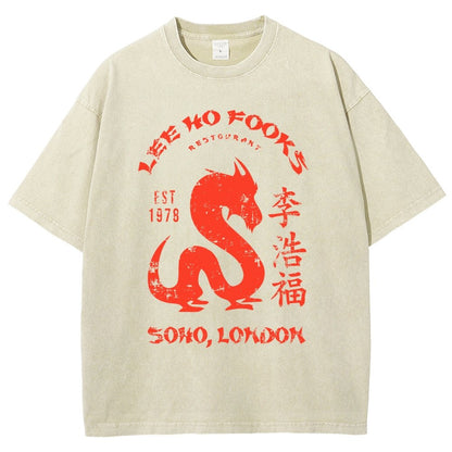 Lee Ho Fook‘s Vintage Distressed T-shirt
