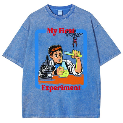 My First Experiment Vintage Distressed T-shirt
