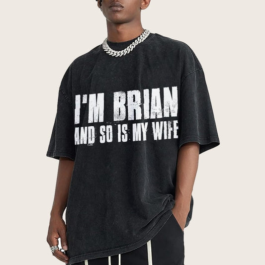 I'm Fred And So Is My Wife Vintage Distressed T-shirt