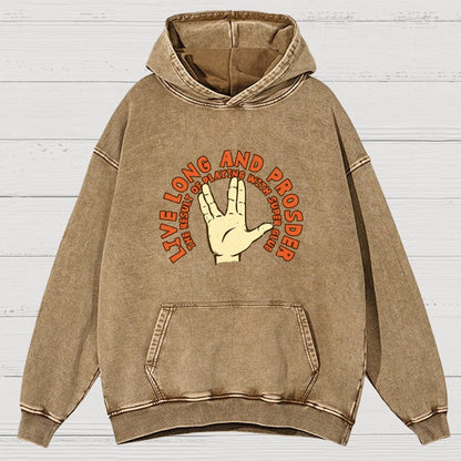 The Result Of Playing With Super Glue Vintage Distressed Hoodie