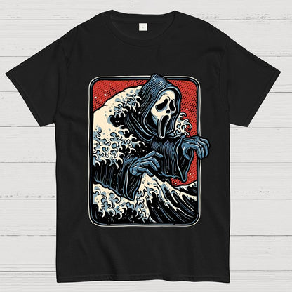 Ghost Wave Unisex Geek T-Shirt