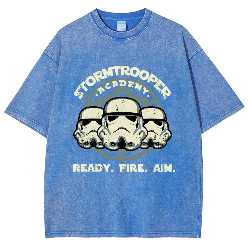 Ready. Fire. Aim. Vintage Distressed T-shirt