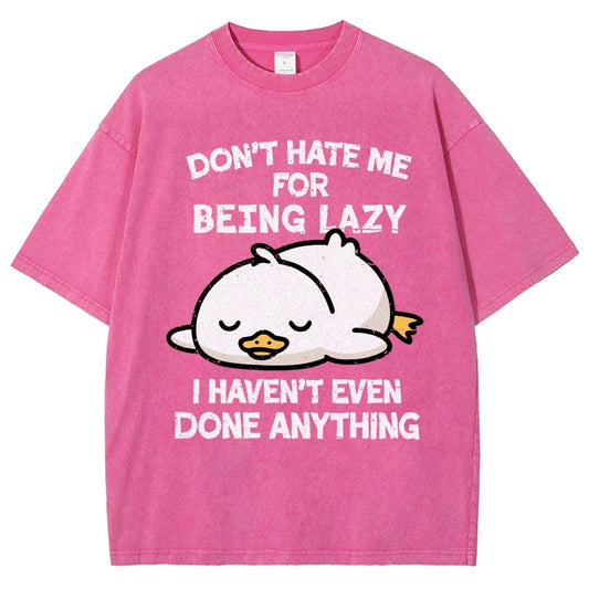 Duck Done Nothing Vintage Distressed T-shirt
