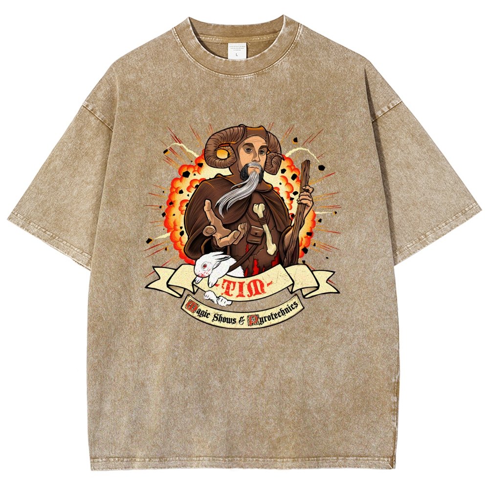 The Enchanter Vintage Distressed T-shirt