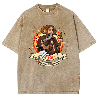 The Enchanter Vintage Distressed T-shirt