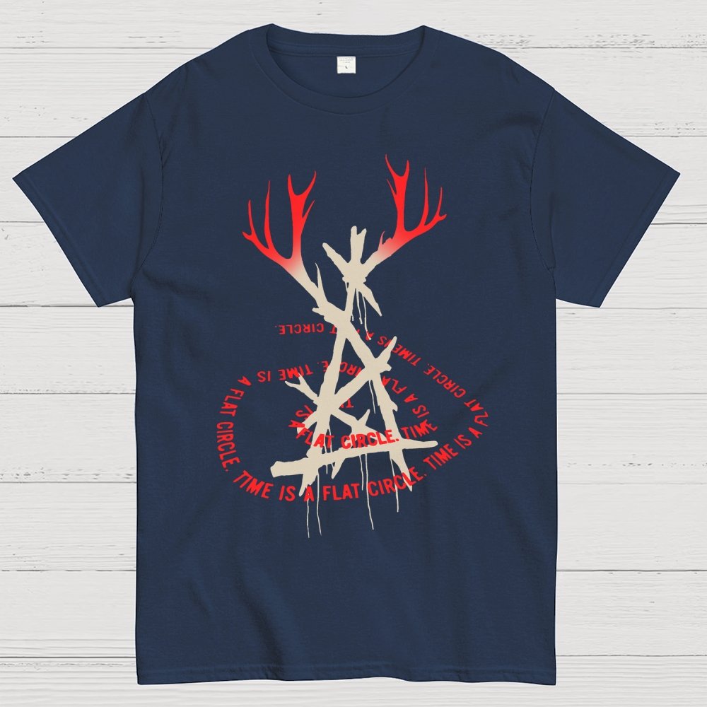 Time is a Flat Circle Geek T-Shirt