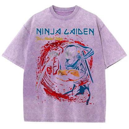 Super Ninja Vintage Distressed T-shirt