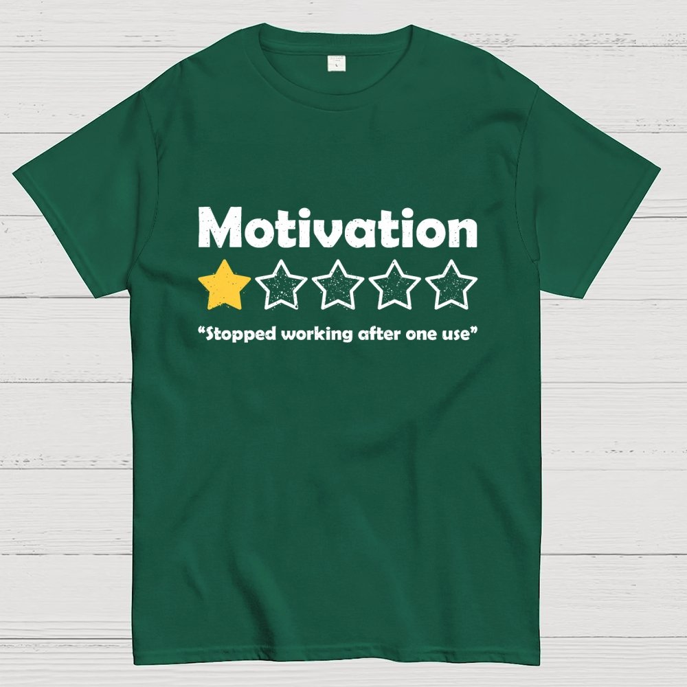 Motivation Review Geek T-Shirt