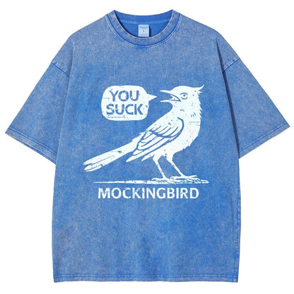 Mockingbird Vintage Distressed T-shirt