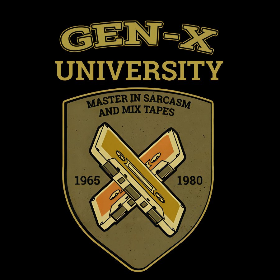 Gen-X University Geek T-Shirt