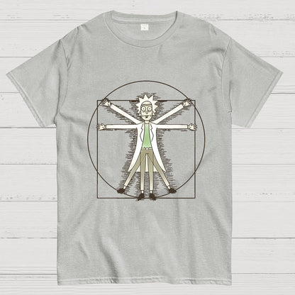 Vitruvian Man Geeky T-Shirt
