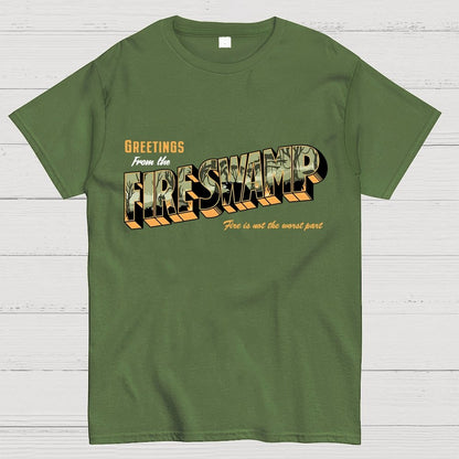 Greetings From The Mystic Swamp Geek T-Shirt