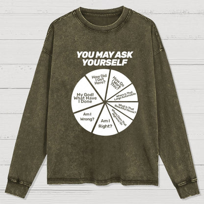 Techno Apocalypse Washed Long Sleeve Tee