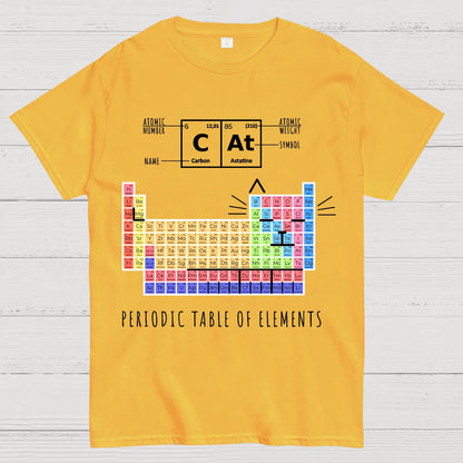 Periodic Table Of Cats Geek T-Shirt