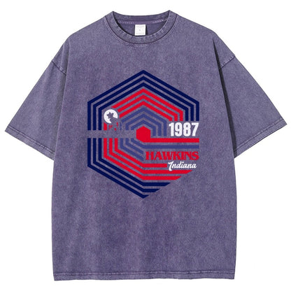 Stranger 87 Vintage Distressed T-shirt