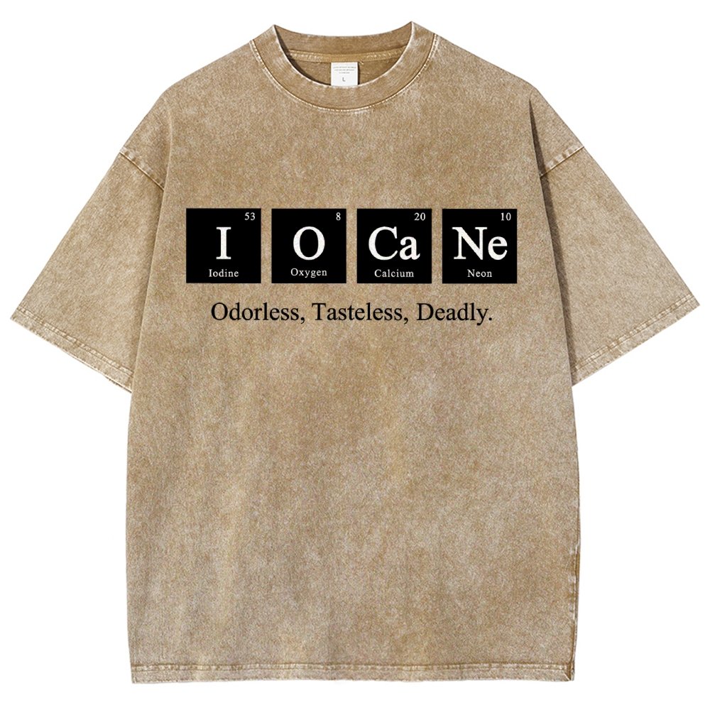 Iocane Odorless Tasteless Deadly Vintage Distressed T-shirt