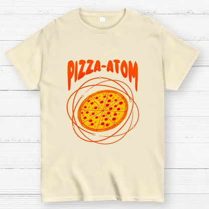 Pizza Atom Science Geek T-Shirt