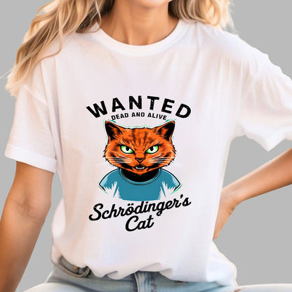Schrödinger's Cat Is Dead or Alive Geeky T-Shirt