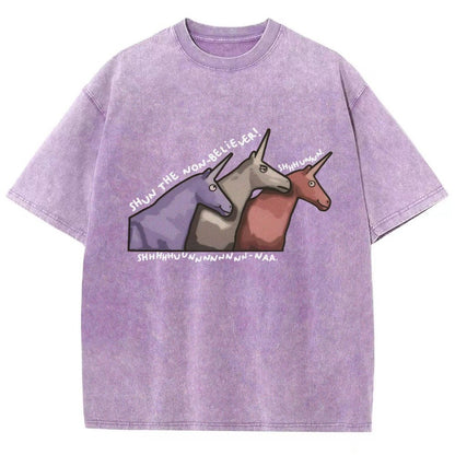 Shun the Non-Believer   Vintage Distressed T-shirt