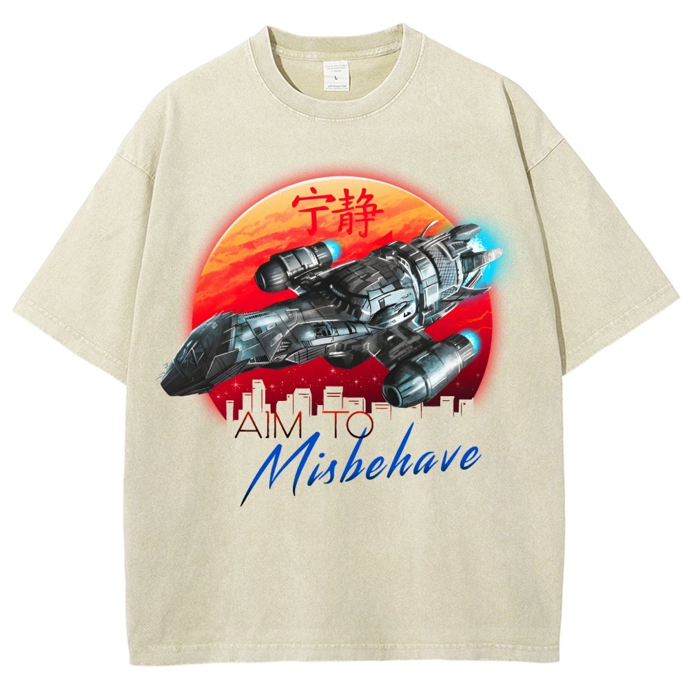 Watch How I Soar Vintage Distressed T-shirt
