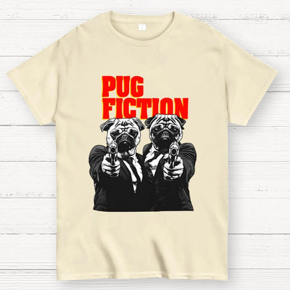 Pug Fiction Geek T-Shirt