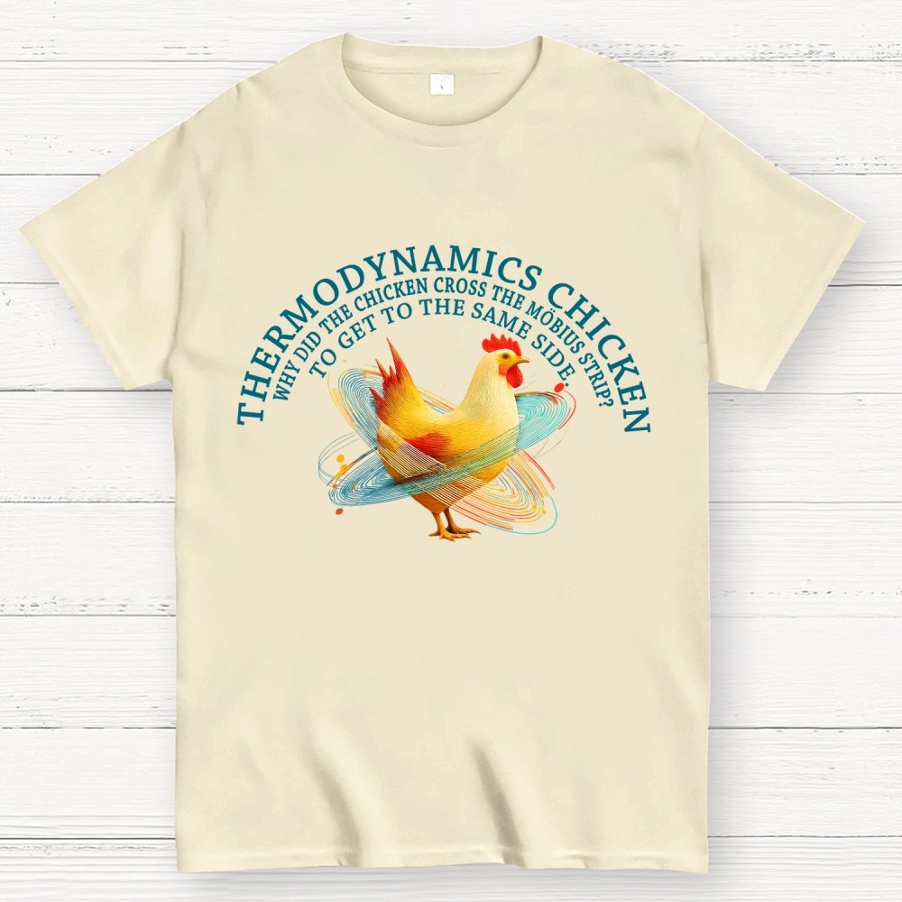Thermodynamics Chicken Geek T-Shirt