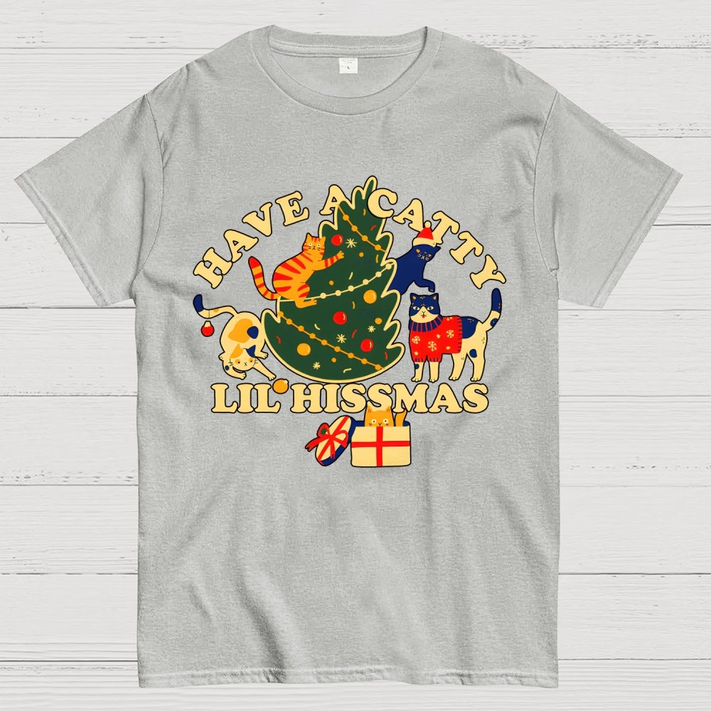 Have A Catty Lil Hissmas Geek T-Shirt