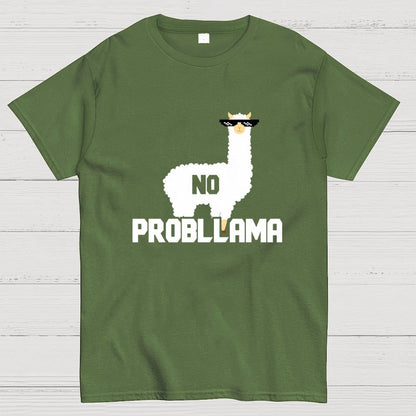 No Probllama Geek T-Shirt