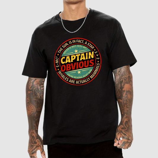 Captain Obvious Geek T-Shirt