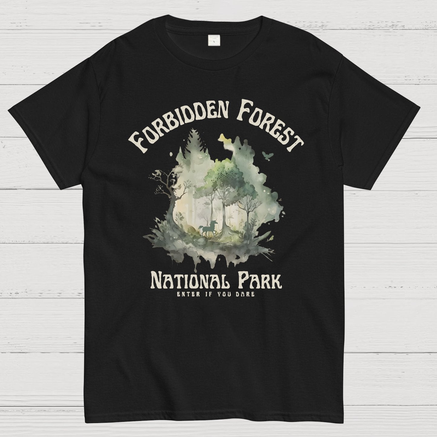 Forbidden Forest National Park Geek T-Shirt