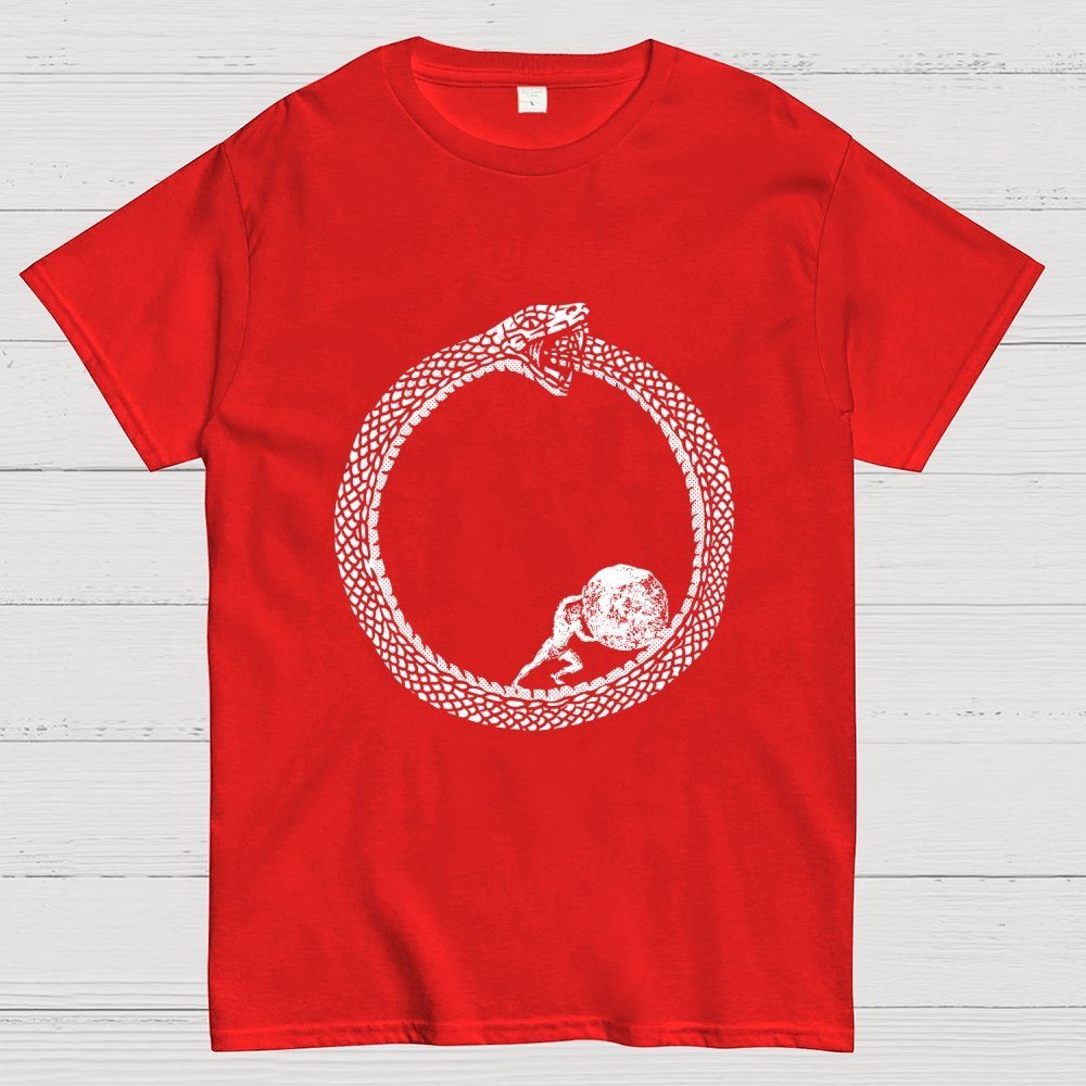 Sisyphus In Ouroboros Geek T-Shirt