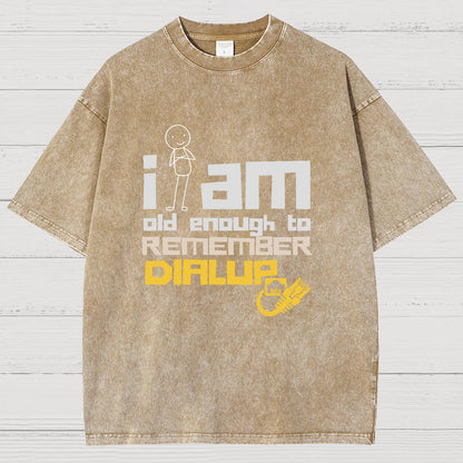Dialup Internet Vintage Distressed T-shirt