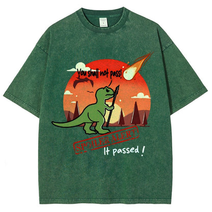 Spoiler Alert You Can't Go Through! Vintage Distressed T-shirt