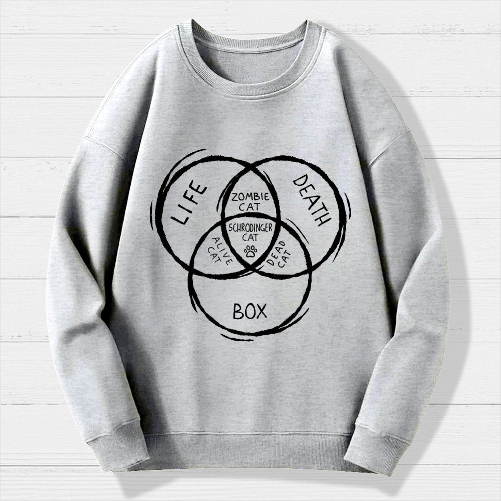 Type Of Cats Geek Cotton Sweatshirt