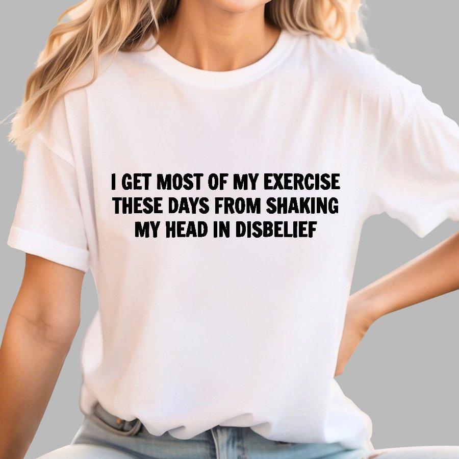 Shaking My Head Sarcastic Geek T-Shirt