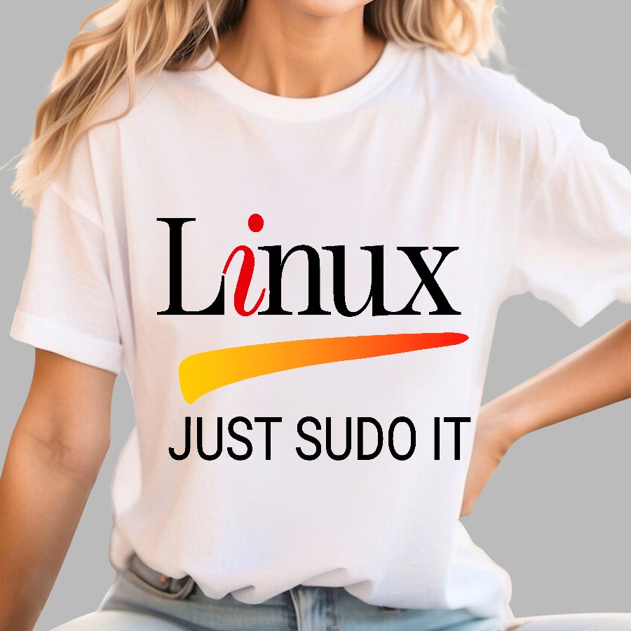 Linux Lover Tee Just Sudo It Funny Slogan Geek T-Shirt