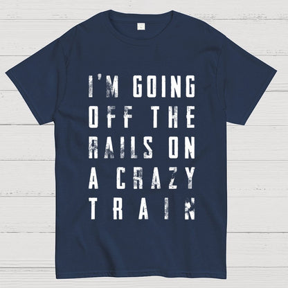 Crazy Train Lyric Quote Unisex Geek T-Shirt