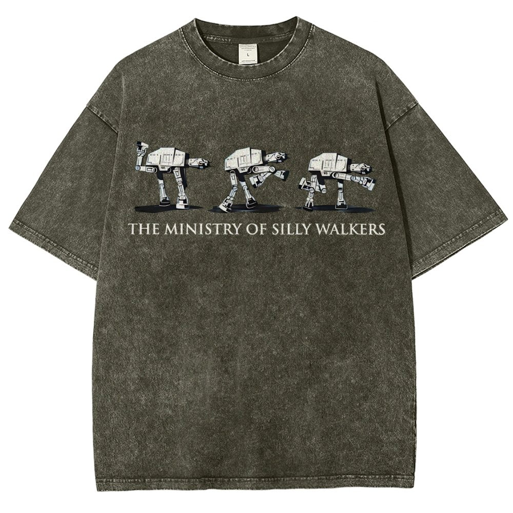The Ministry Of Silly Walkers Vintage Distressed T-shirt