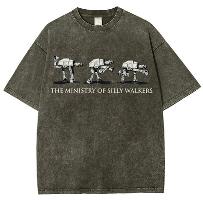 The Ministry Of Silly Walkers Vintage Distressed T-shirt