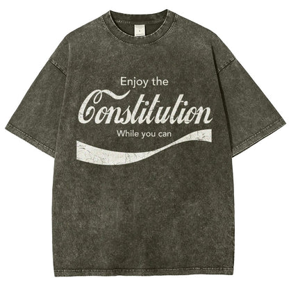 Constitution Cola Vintage Distressed T-shirt